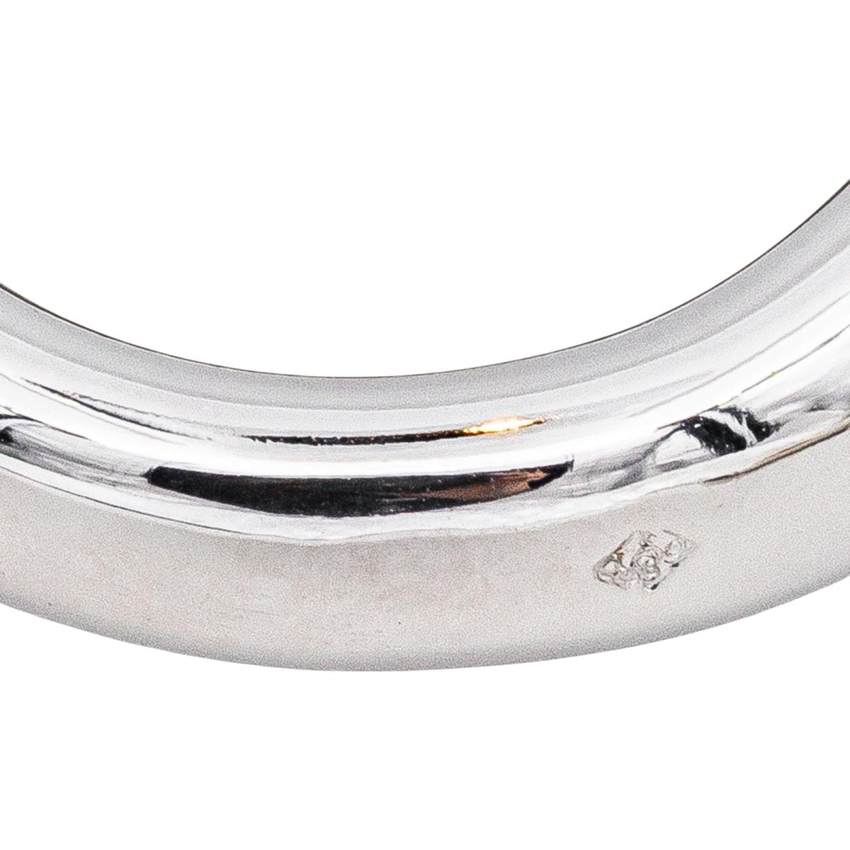 Bague Jonc CHAUMET en or blanc - Castafiore