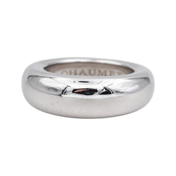 Bague Jonc CHAUMET en or blanc - Castafiore