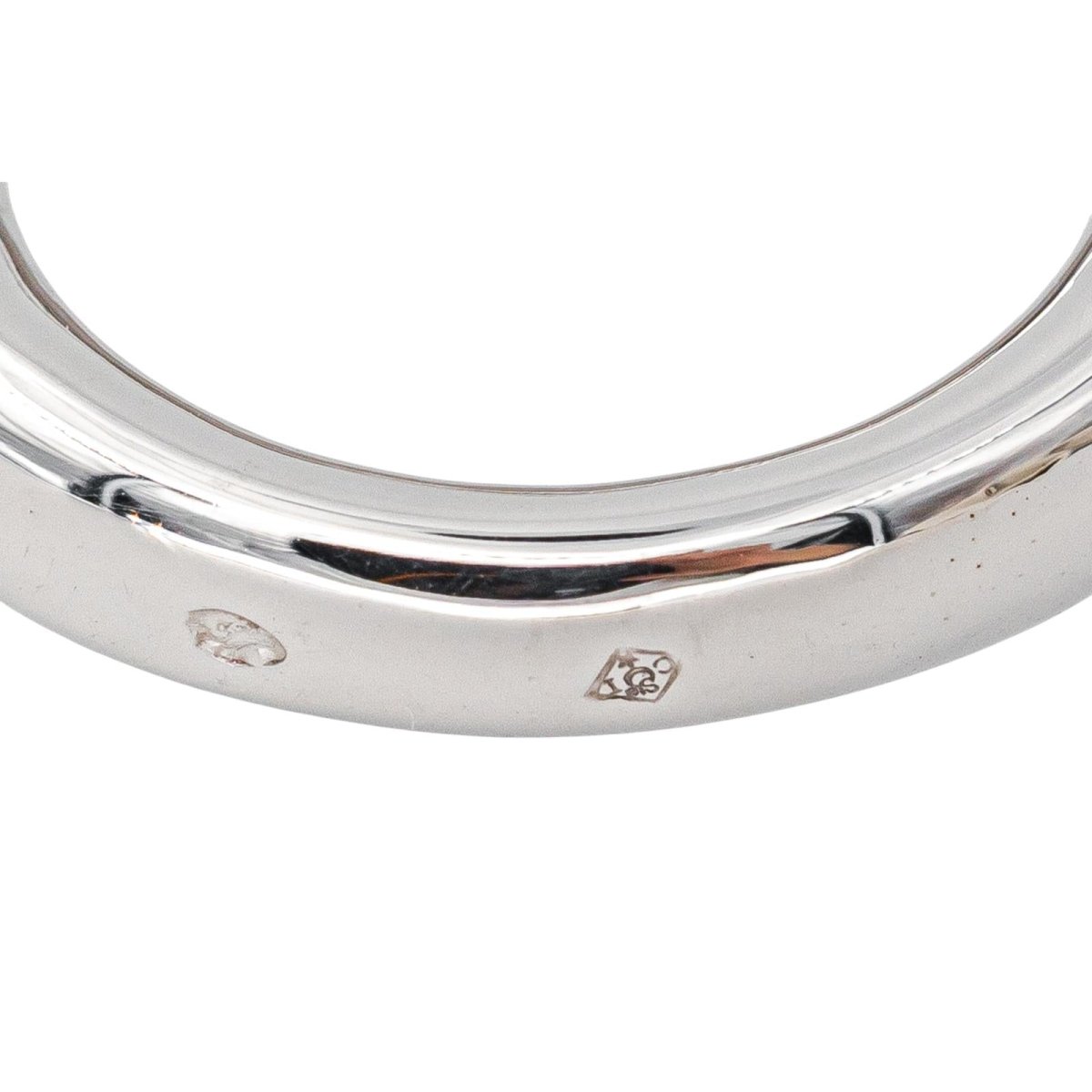 Bague Jonc CHAUMET en or blanc - Castafiore