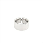 Bague Jonc CHAUMET en or blanc et diamants - Castafiore