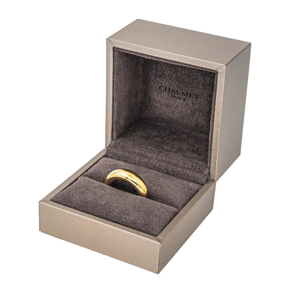 Bague Jonc CHAUMET en or jaune - Castafiore