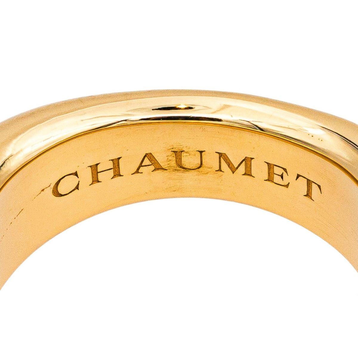Bague Jonc CHAUMET en or jaune - Castafiore