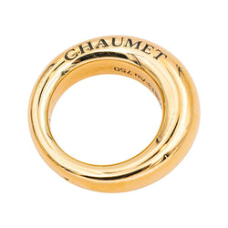 Bague Jonc CHAUMET en or jaune - Castafiore