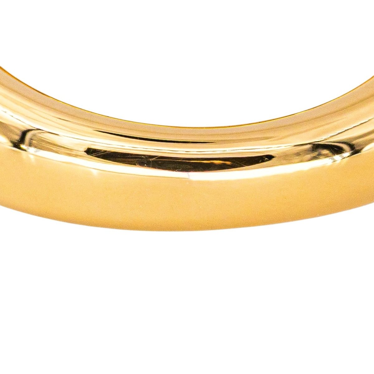 Bague Jonc CHAUMET en or jaune et saphir - Castafiore