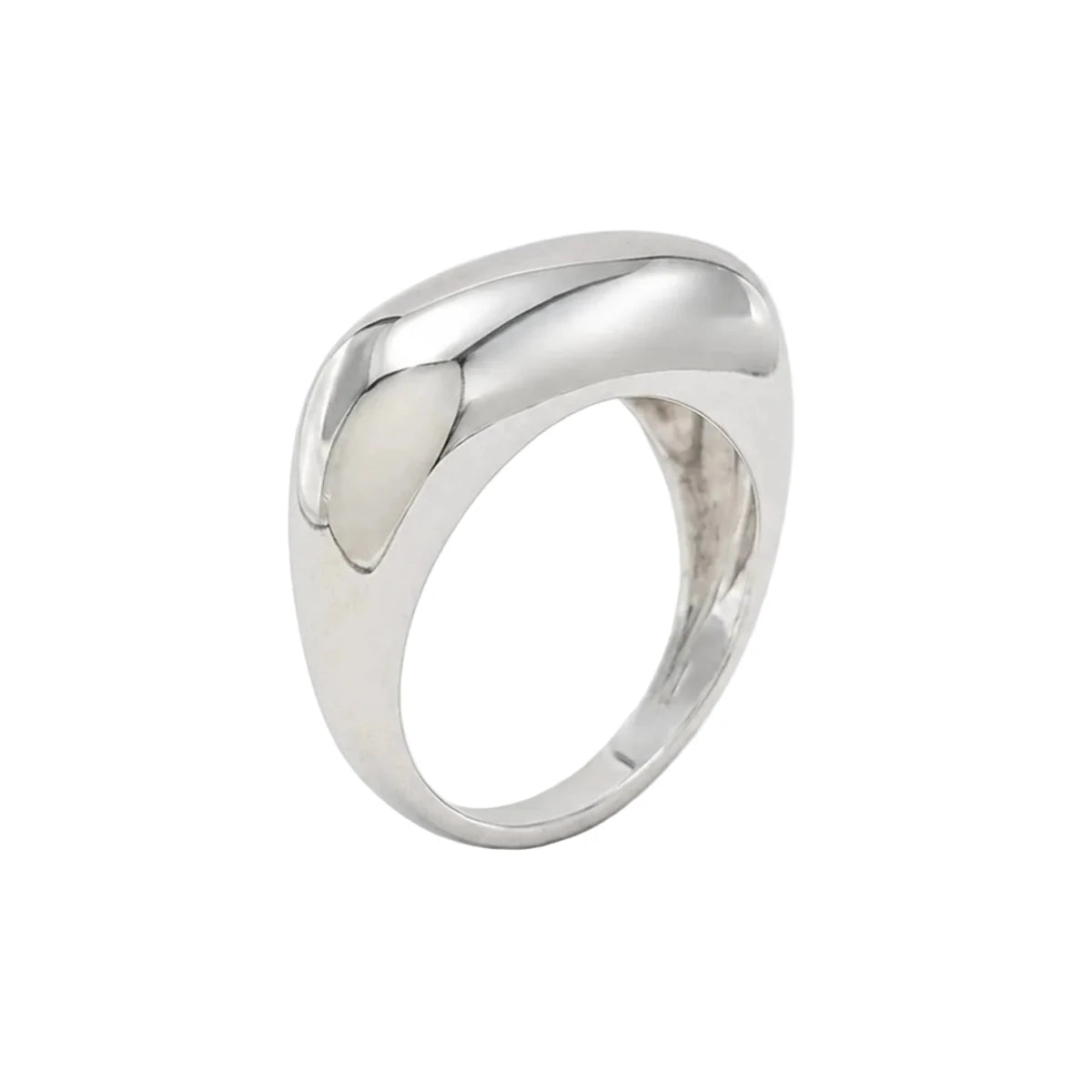 Bague Jonc en or blanc - Castafiore