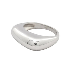 Bague Jonc en or blanc - Castafiore
