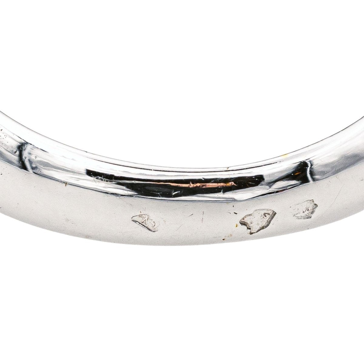 Bague Jonc en or blanc, platine, rubis et diamants - Castafiore