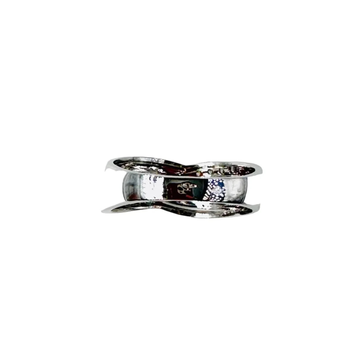 Bague Jonc en or blanc, rubis et diamants - Castafiore
