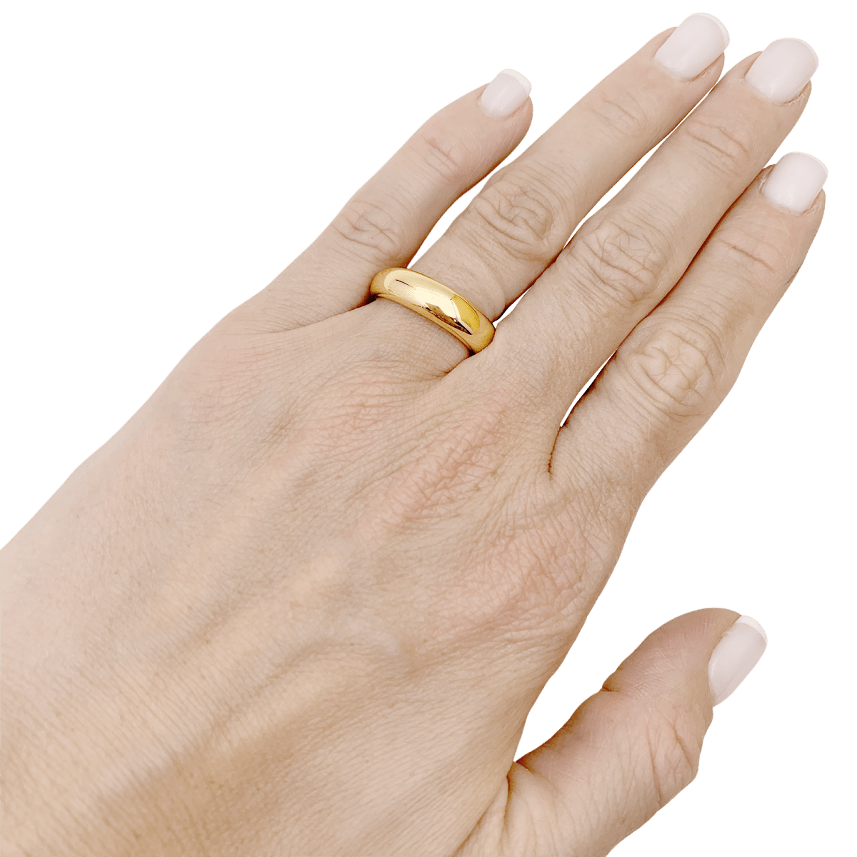 Bague Jonc en or jaune - Castafiore