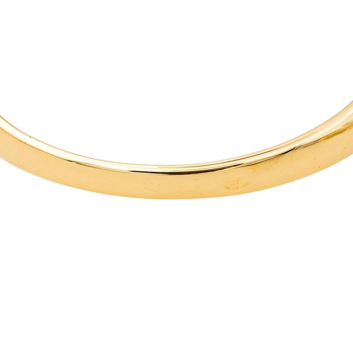 Bague Jonc en or jaune, émeraude et diamants - Castafiore