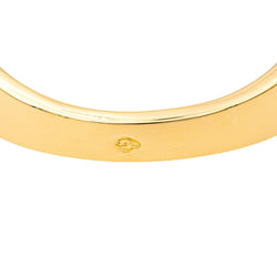 Bague Jonc en or jaune et diamants - Castafiore