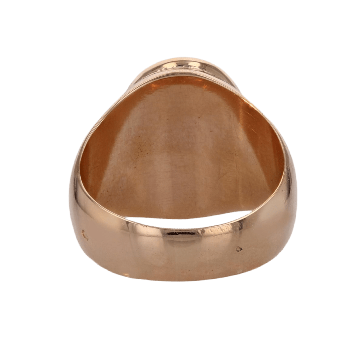 Bague Jonc en or jaune et opale - Castafiore