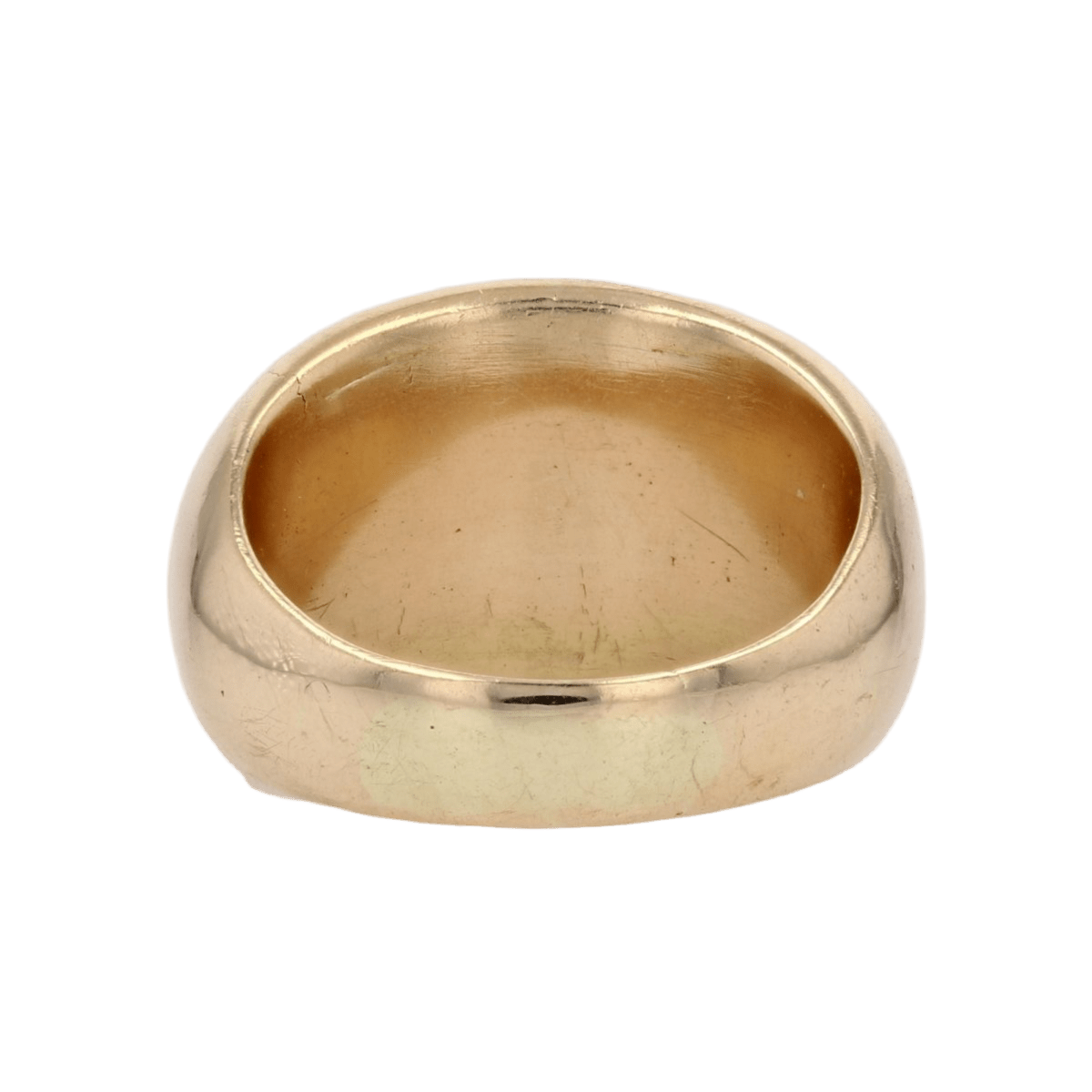 Bague Jonc en or jaune, perle - Castafiore