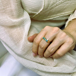 Bague Jonc en or rose - Castafiore