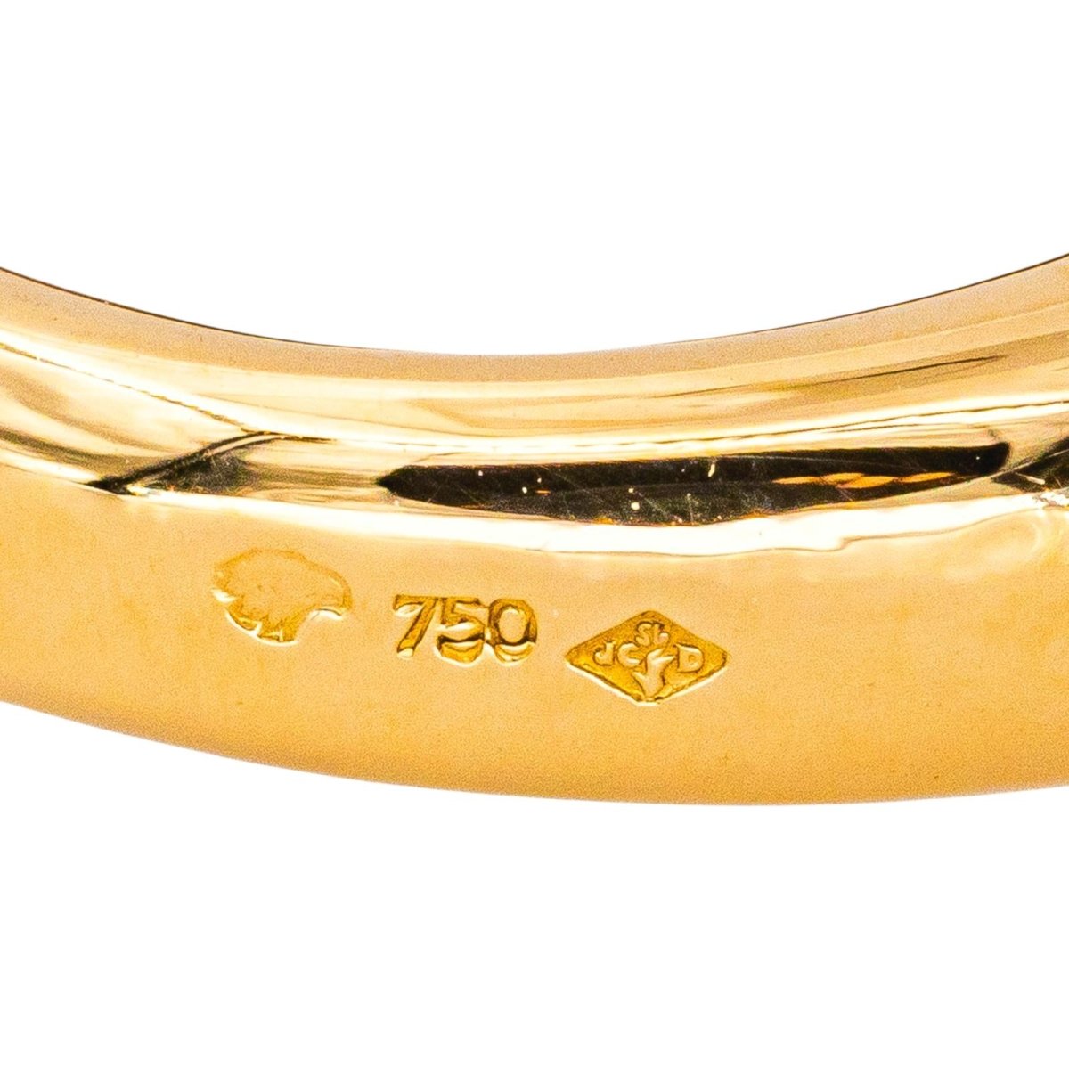 Bague Jonc FRED en or jaune - Castafiore