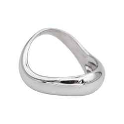 Bague Jonc FRED "Mouvementé" en or blanc - Castafiore