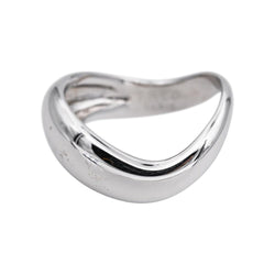 Bague Jonc FRED "Mouvementé" en or blanc - Castafiore