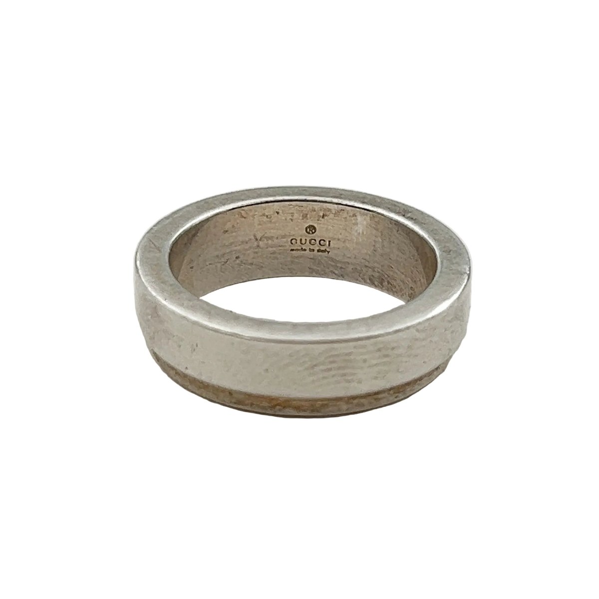 Bague Jonc GUCCI en argent - Castafiore