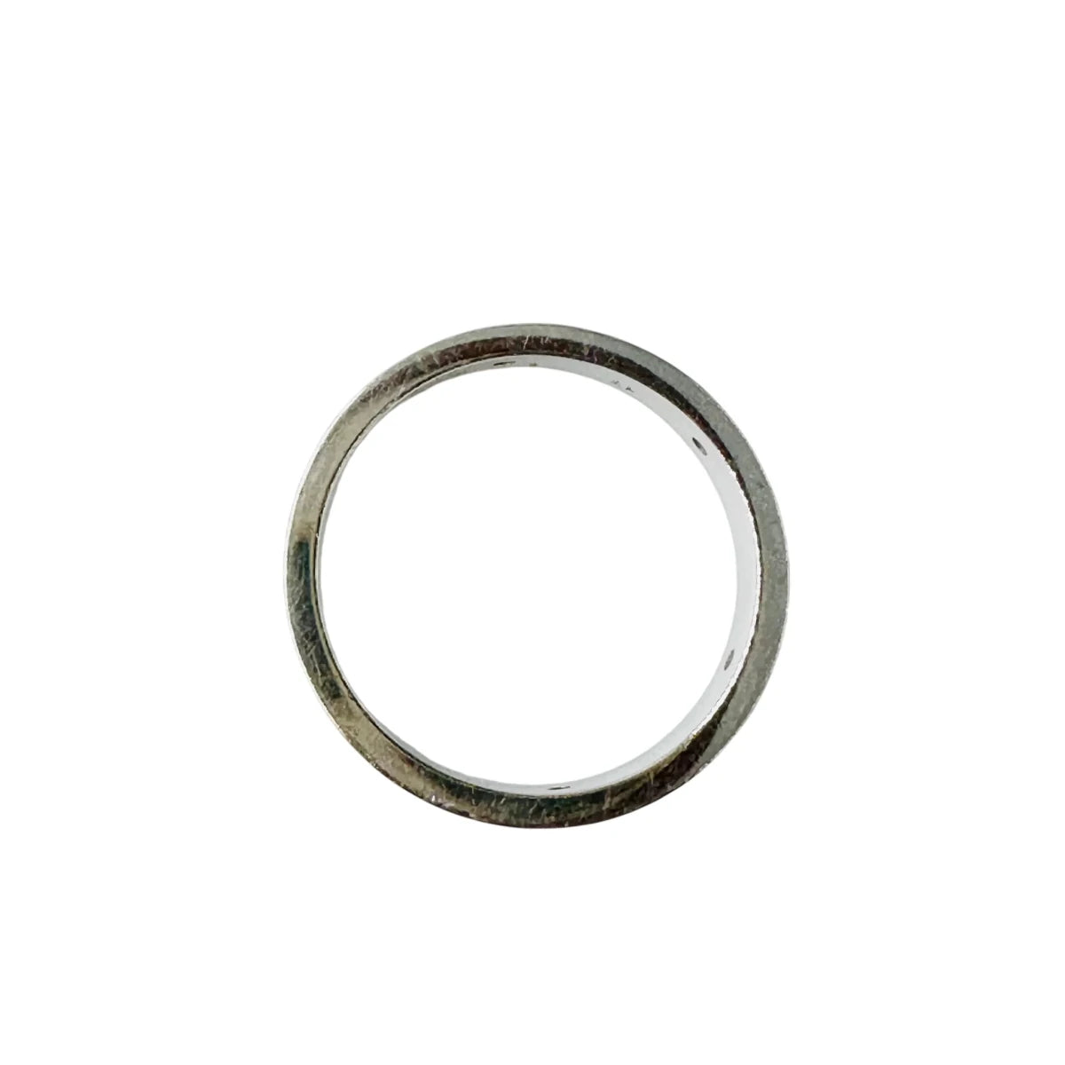 Bague Jonc GUCCI "Icon" en or blanc et diamants - Castafiore