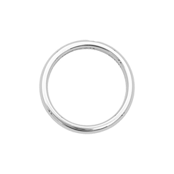 Bague Jonc HARRY WINSTON en platine et diamant - Castafiore