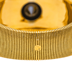 Bague Jonc MAUBOUSSIN "Un été en Toscane" en or jaune, or blanc et diamants - Castafiore