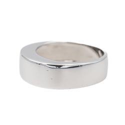 Bague Jonc Or blanc - Castafiore