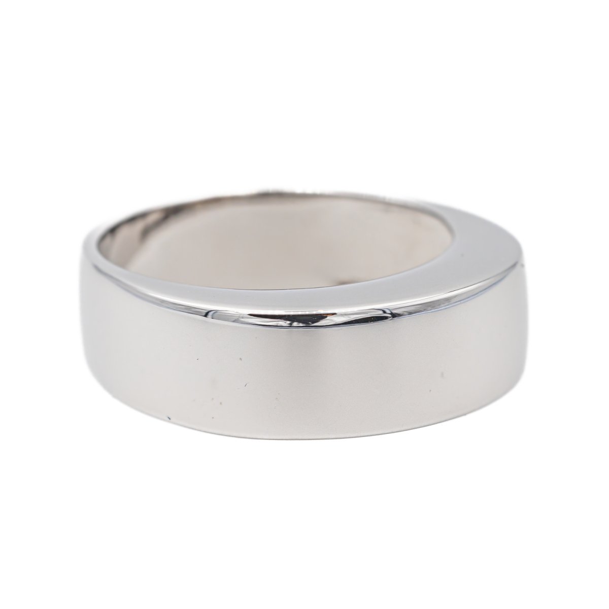 Bague Jonc Or blanc - Castafiore