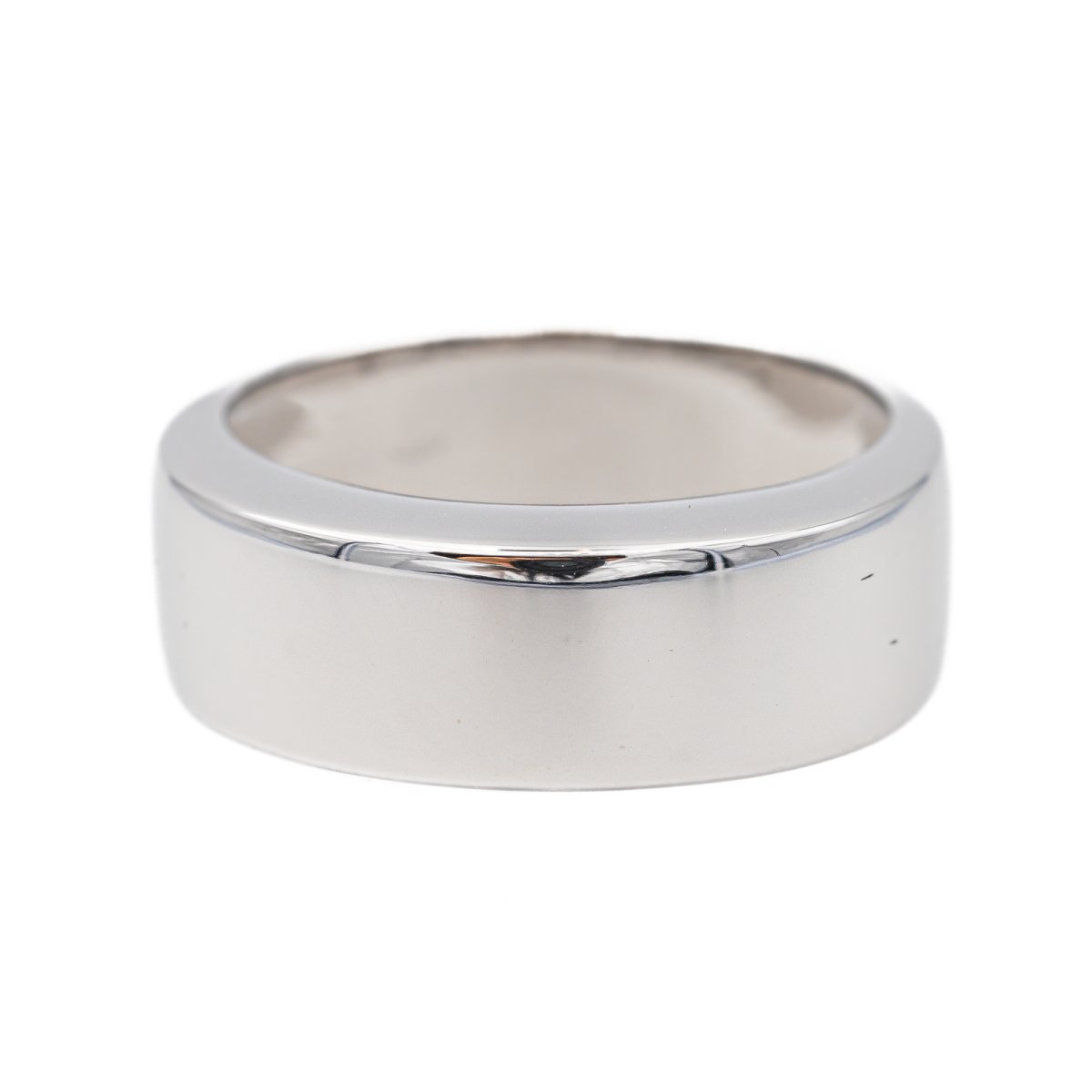 Bague Jonc Or blanc - Castafiore