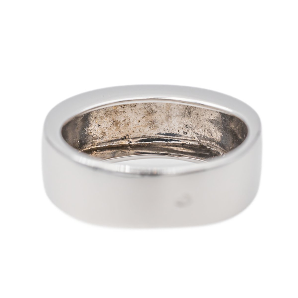 Bague Jonc Or blanc - Castafiore