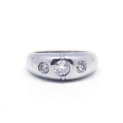 Bague jonc - Or & diamants - Castafiore
