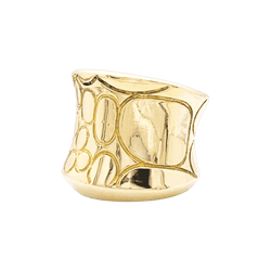 Bague Jonc POMELLATO "Cocco" en or jaune - Castafiore