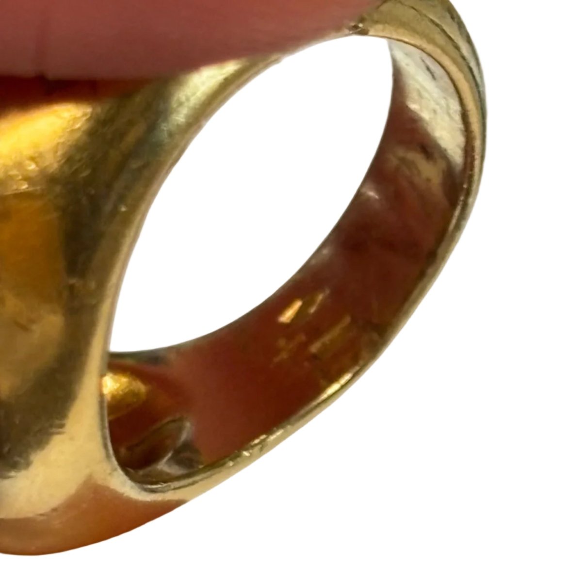 Bague Jonc POMELLATO en or jaune et labradorite - Castafiore