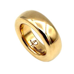 Bague Jonc POMELLATO "Iconica Slim" en or rose - Castafiore