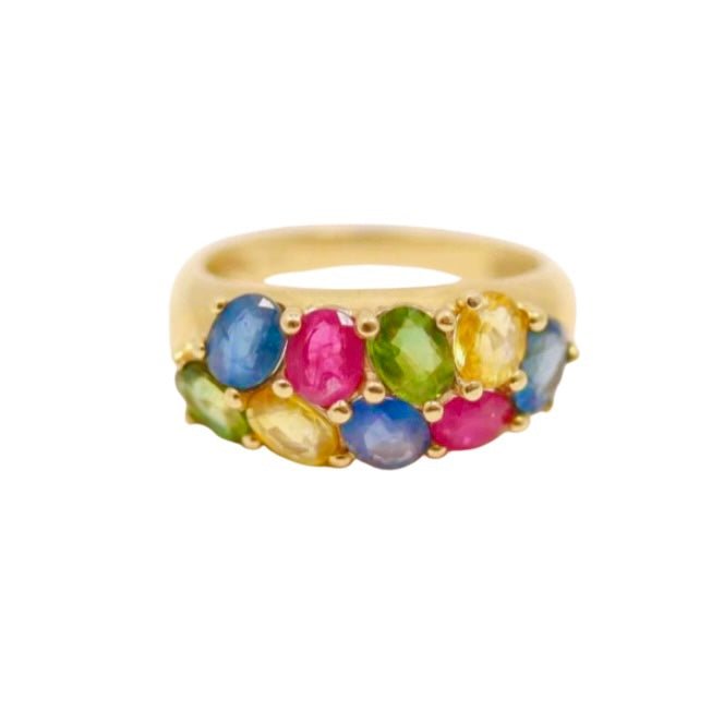 Bague Jonc Tutti Frutti - Castafiore