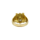 Bague Lion en or jaune, diamant et rubis - Castafiore