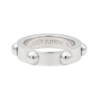 Bague LOUIS VUITTON "Clous" en or blanc - Castafiore