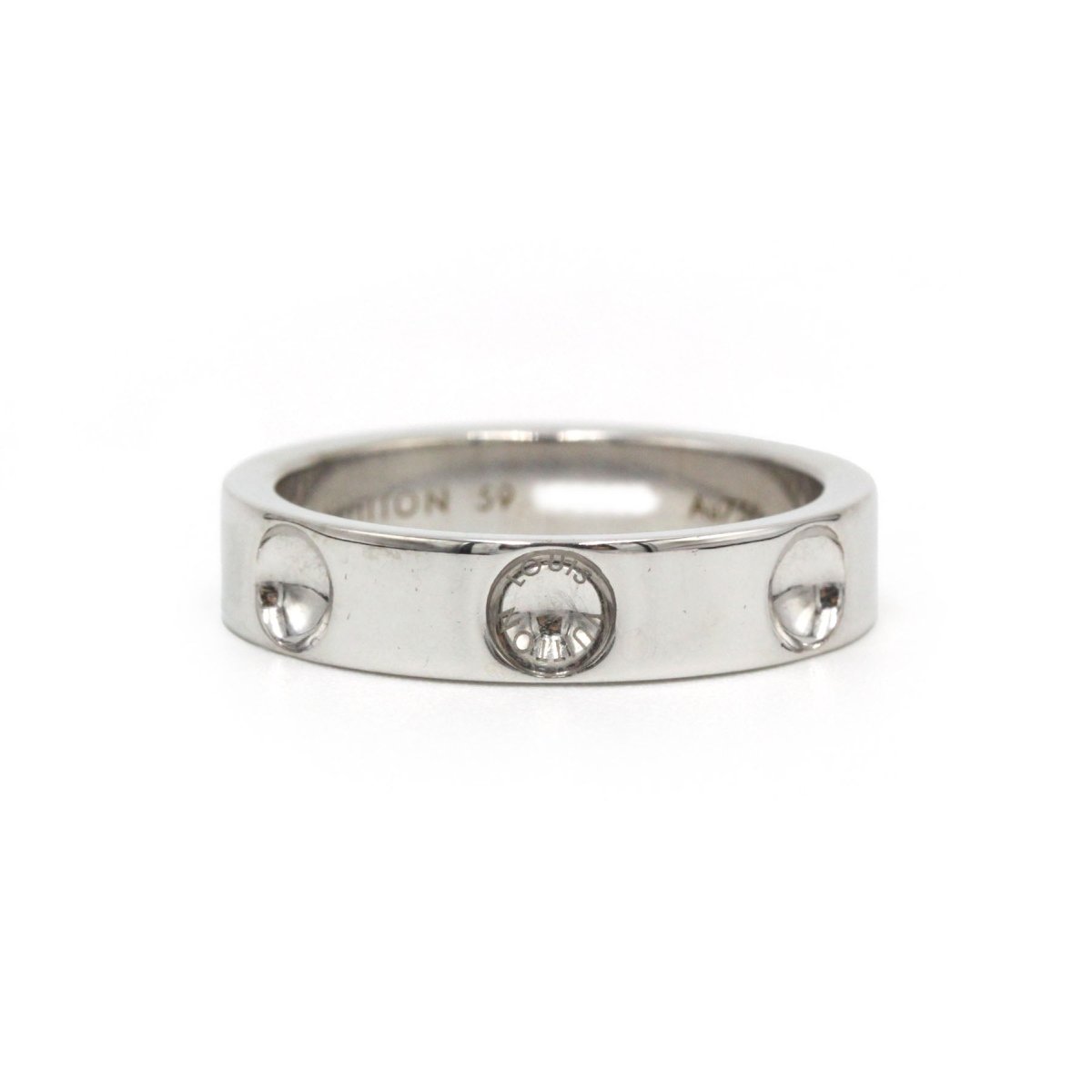 Bague Louis VUITTON "Empreinte" en or blanc - Castafiore