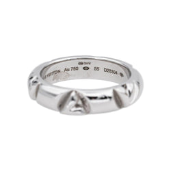 Bague LOUIS VUITTON "LV Volt" en or blanc - Castafiore