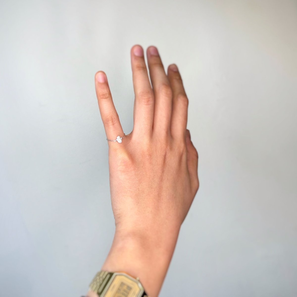 Bague Magic Touch Chaîne Main - DJULA - Castafiore