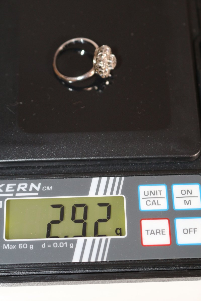 Bague Marguerite Diamants 1930 - Castafiore