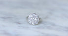 Bague marguerite diamants 2 carats - Castafiore