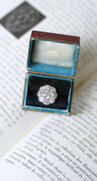 Bague marguerite diamants 2 carats - Castafiore