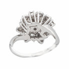 Bague Marguerite en or blanc et diamant - Castafiore