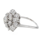 Bague Marguerite en or blanc et diamant - Castafiore