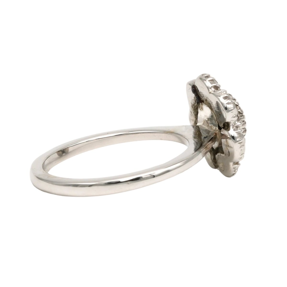 Bague Marguerite en or blanc et diamants - Castafiore