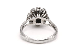 Bague Marguerite en or blanc et diamants - Castafiore
