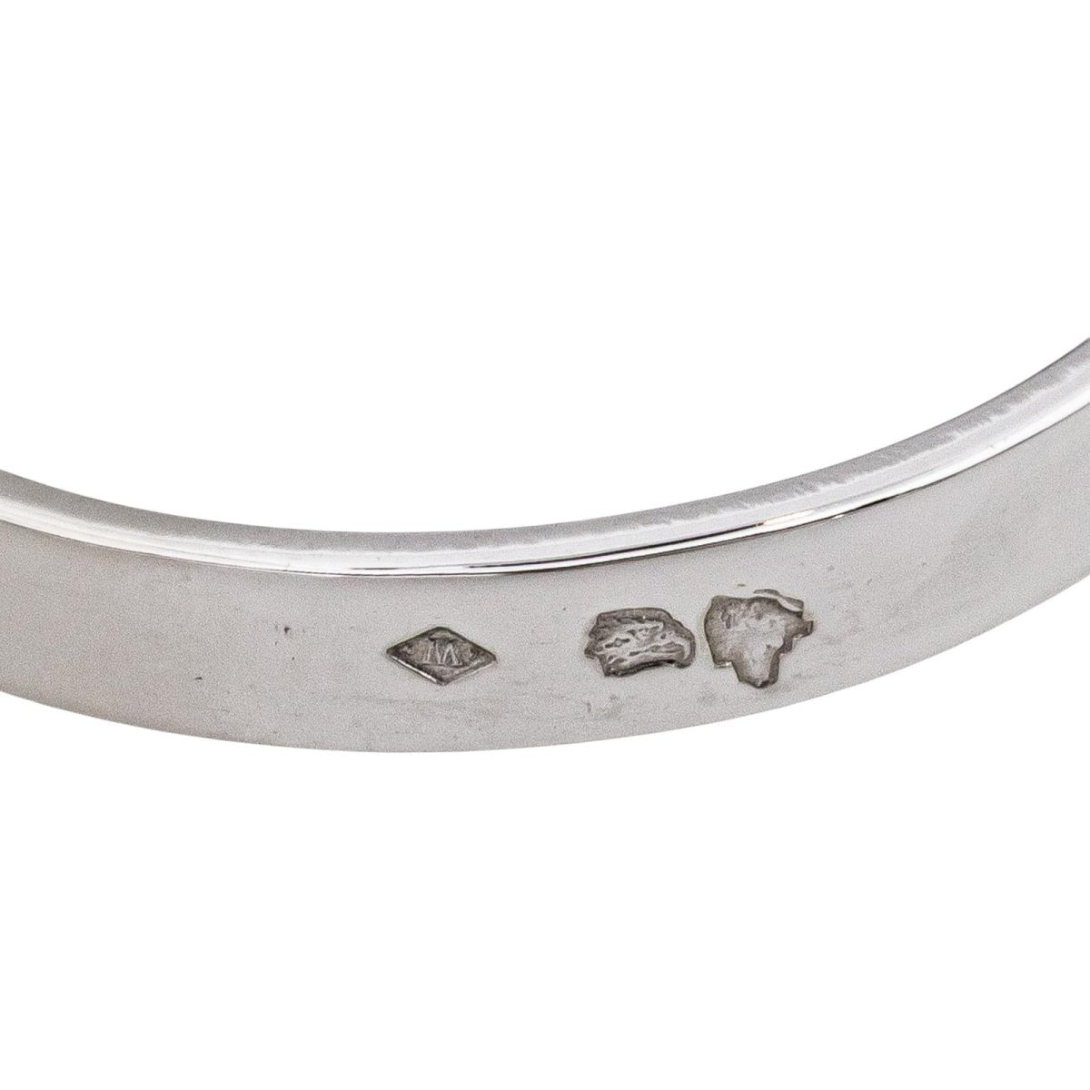 Bague Marguerite en or blanc, platine et diamants - Castafiore