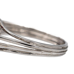 Bague Marguerite en or blanc, rubis et diamants - Castafiore