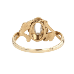 Bague Marguerite en or jaune et diamants - Castafiore