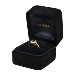 Bague Marguerite TIFFANY & CO. en or jaune, saphir et diamants - Castafiore
